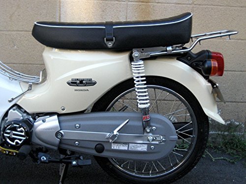 Amazon | 東京堂 スーパーカブ110(JA07)用 ホワイトメッキショック