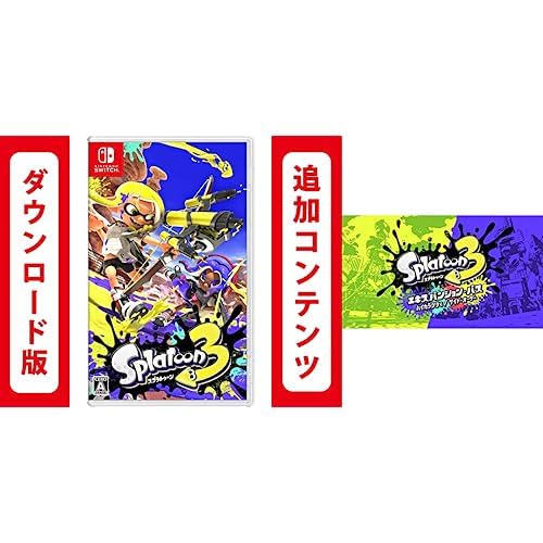 Amazon.co.jp: スプラトゥーン3 |オンラインコード版 + 【Switch用追加