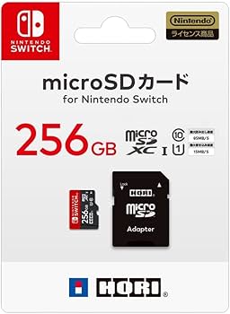 Amazon.co.jp: 【任天堂ライセンス商品】マイクロSDカード256GB for