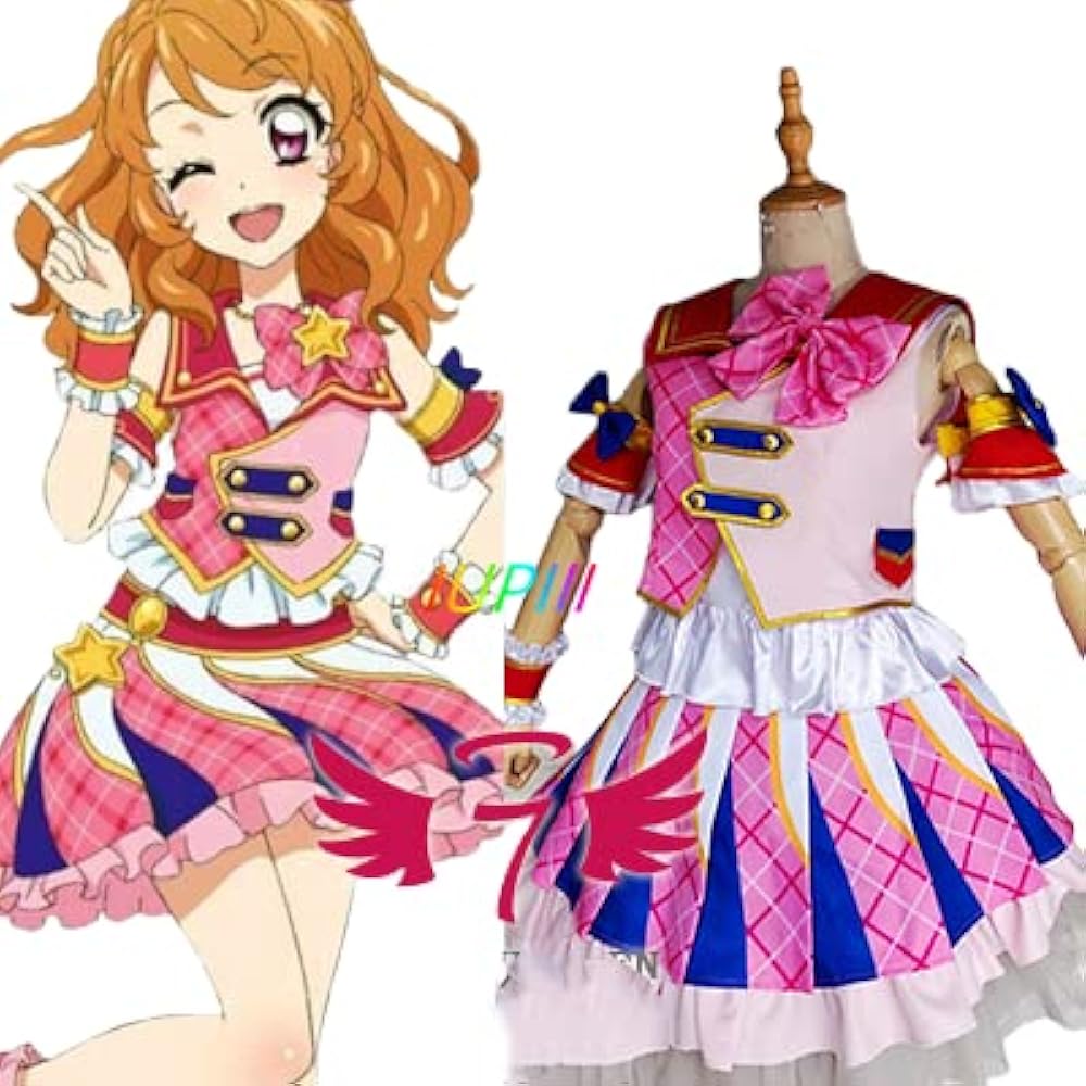 Amazon.co.jp: [IUPIII] アイカツ! 大空あかり コスプレ衣装 風