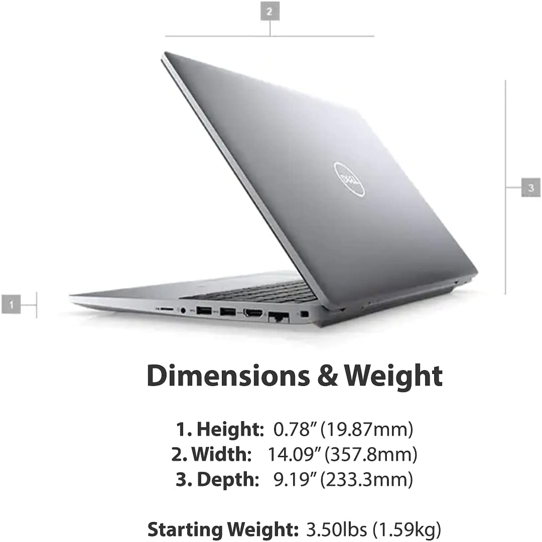 Amazon.com: Dell Latitude 5520, 15.6 inch FHD Display, Intel Core