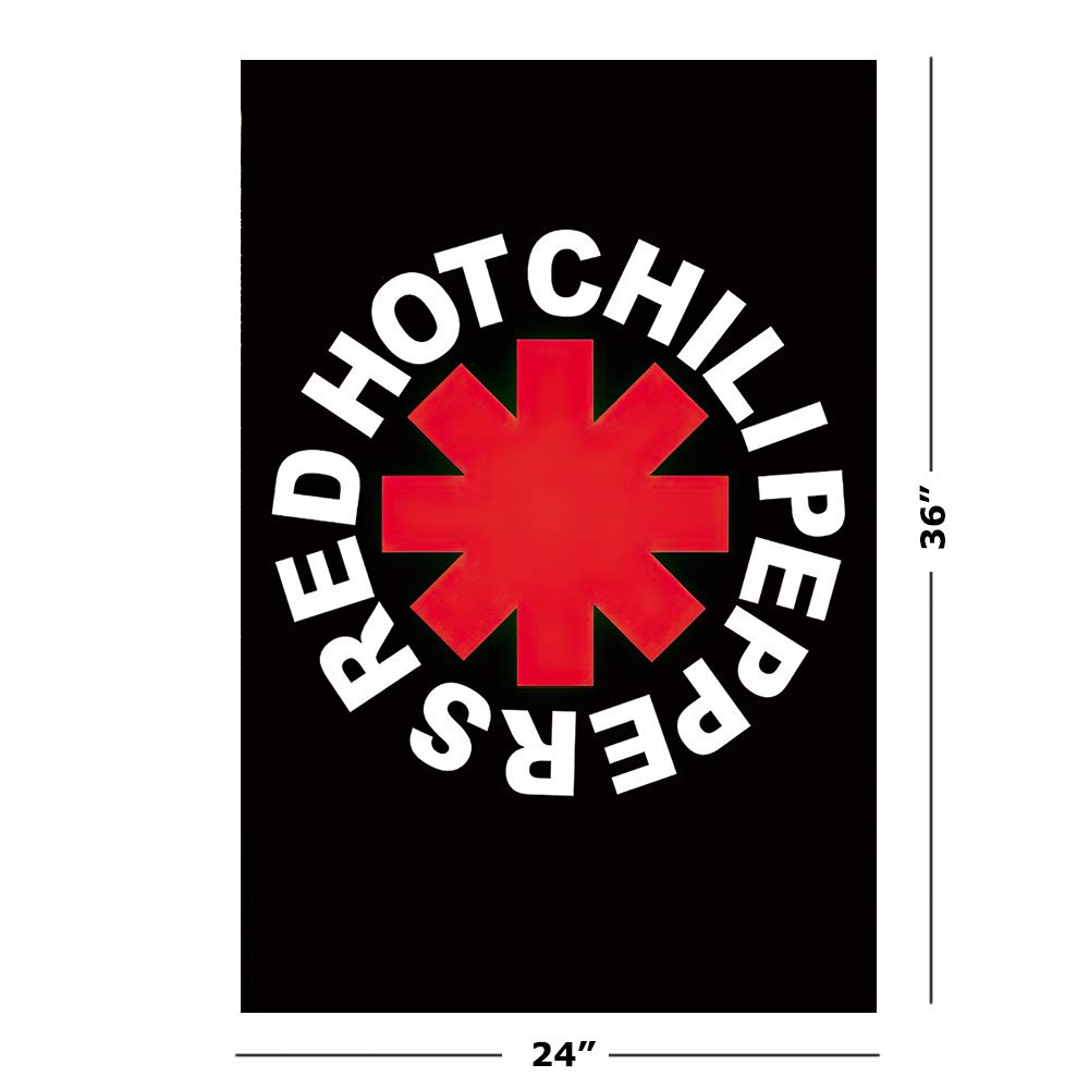 Amazon.co.jp: Red Hot Chili Peppers – 音楽ポスター(ロゴ) ( Size