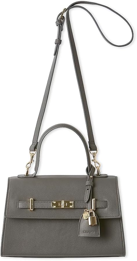 Amazon | [セルフォード] ビジューツイストバックルハンドバッグ