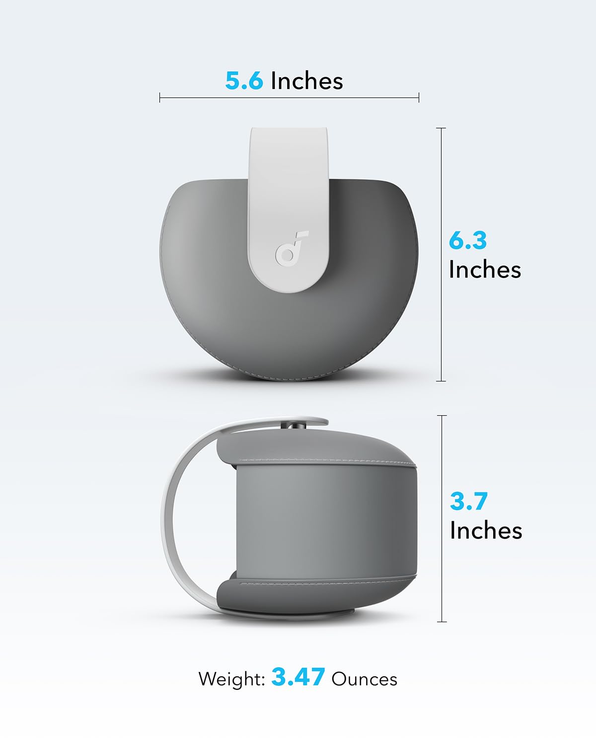 soundcore Space One Pro Travel Case by Anker, Soft Protective