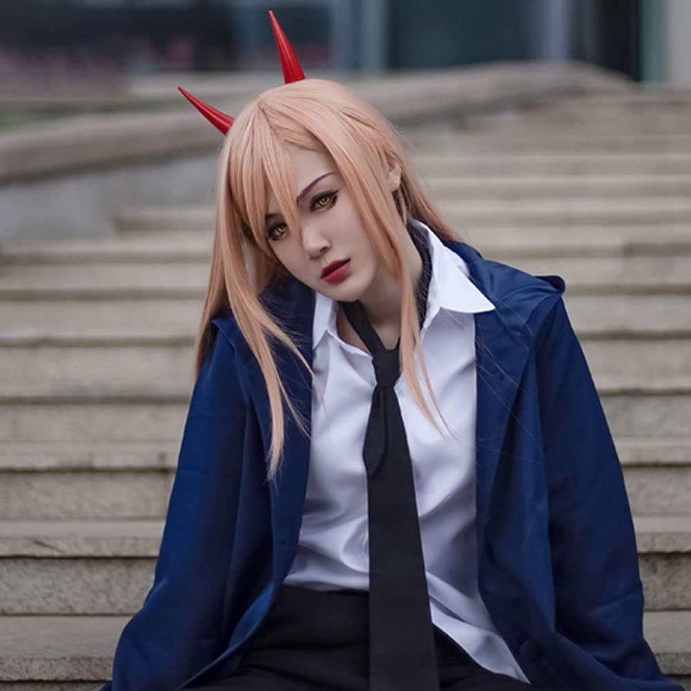 Amazon.co.jp: Amycute マキマ ウィッグ チェンソーマン コスプレ