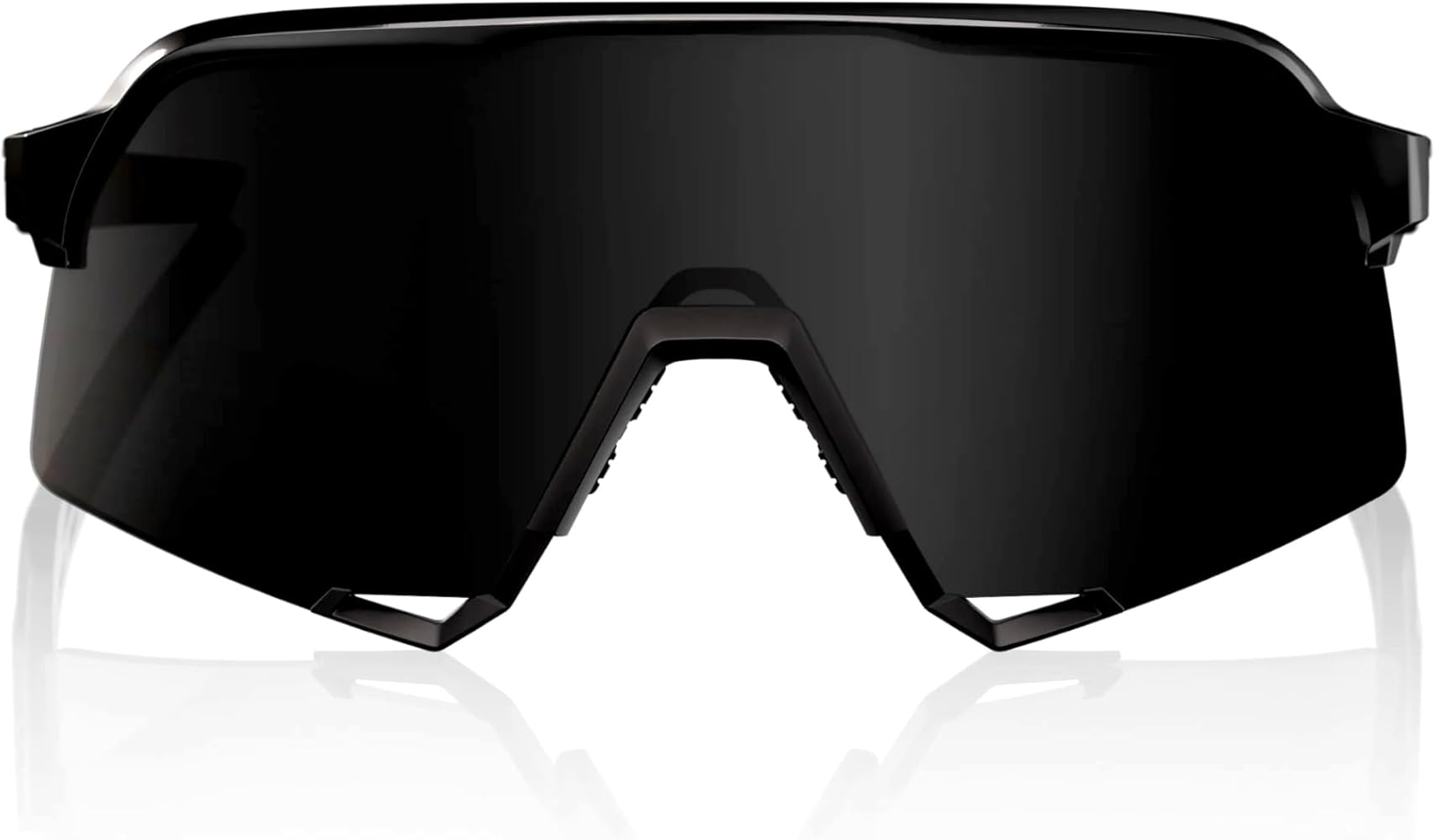 Amazon | 100% S3サングラス - グロスブラックマットブラック;ブラック