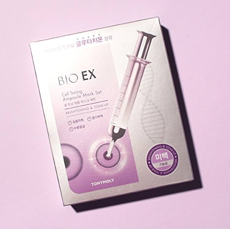 Amazon.co.jp: TONYMOLY トニーモリ BIO EX Cell Toning Ampoule Mask