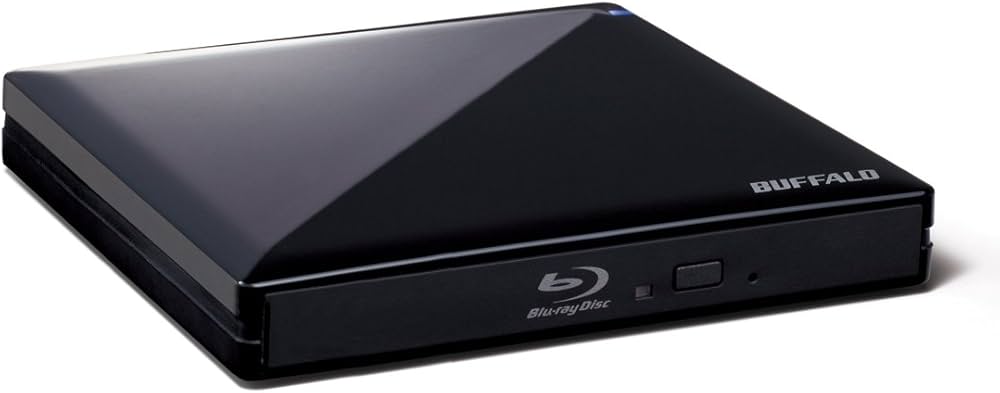 Amazon.co.jp: BUFFALO ポータブルブルーレイドライブ BR-PX68U2-BK