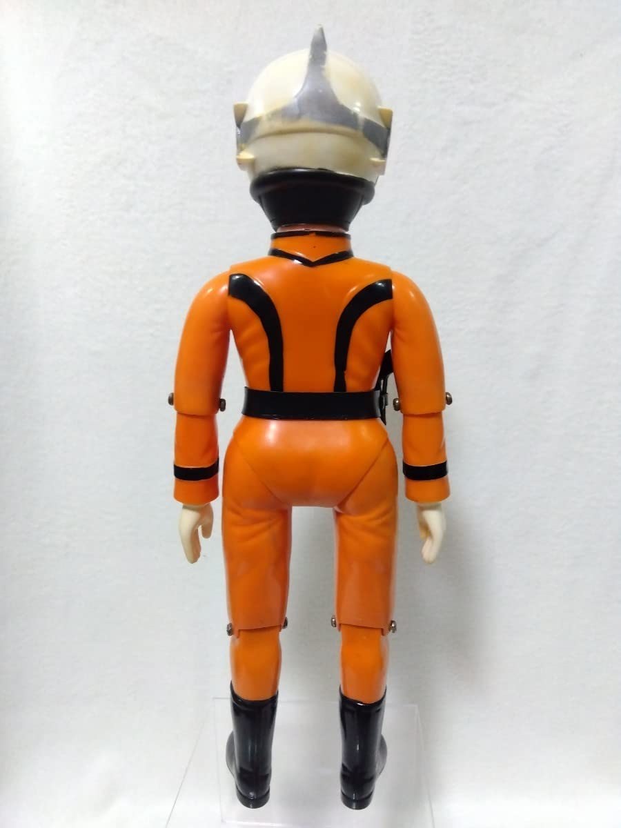 Amazon.co.jp: デラックス マット隊員 可動 ソフビ DX MAT隊員 当時物