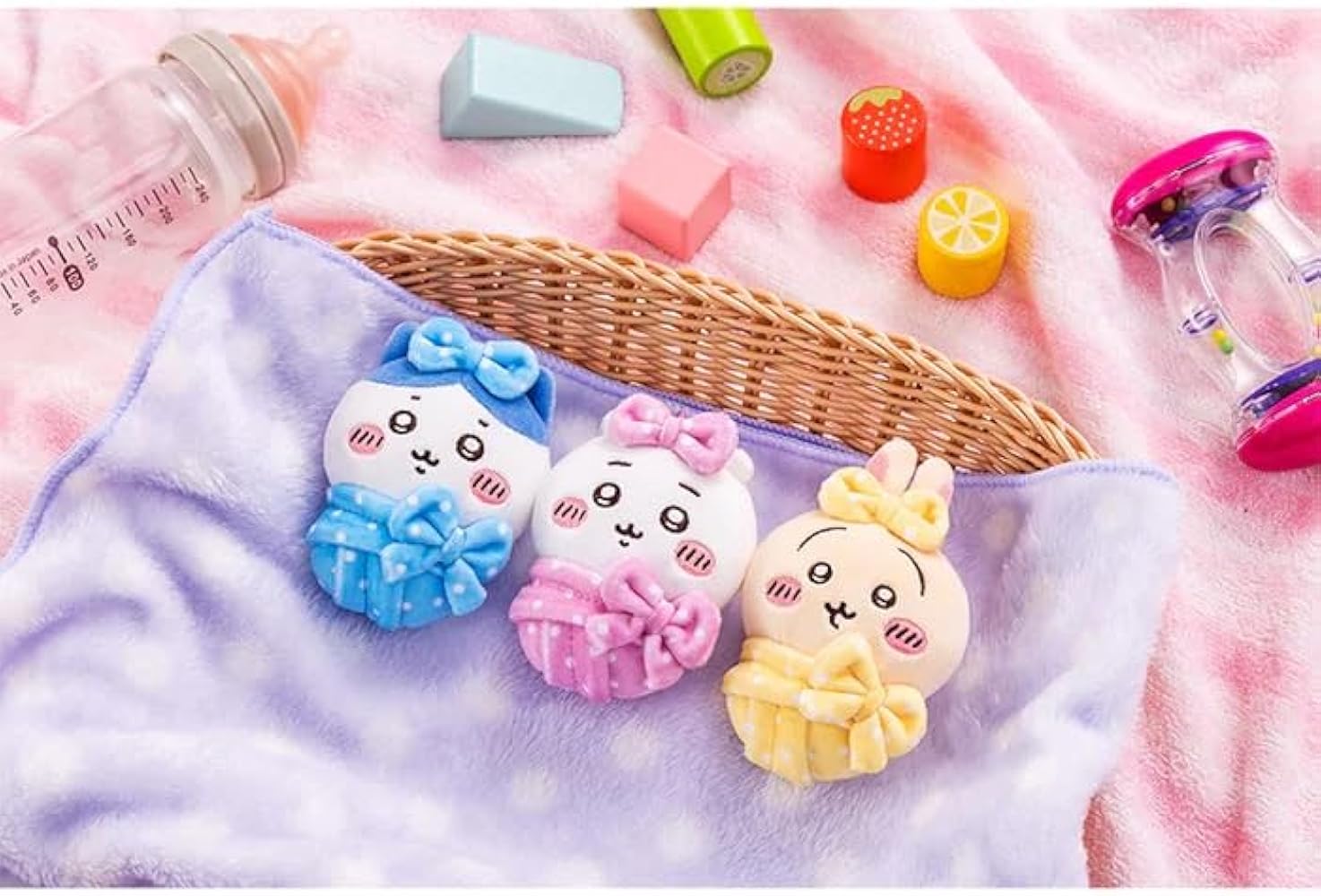 Amazon.co.jp: ちいかわ キュッ おくるみぷちミニマスコット