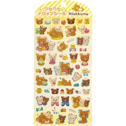 Amazon | サンエックス(San-X) リラックマ ドロップシール YE SE58403