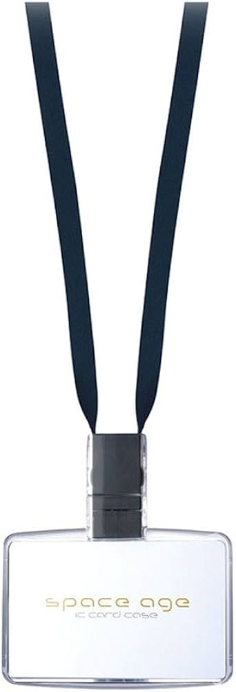 Amazon.co.jp: ソニック 名札 リール式 IDサイズ 横 ブラック EX-2735