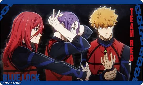 Amazon.co.jp: 【千切豹馬＆御影玲王＆國神錬介(TEAM RED)】ブルー