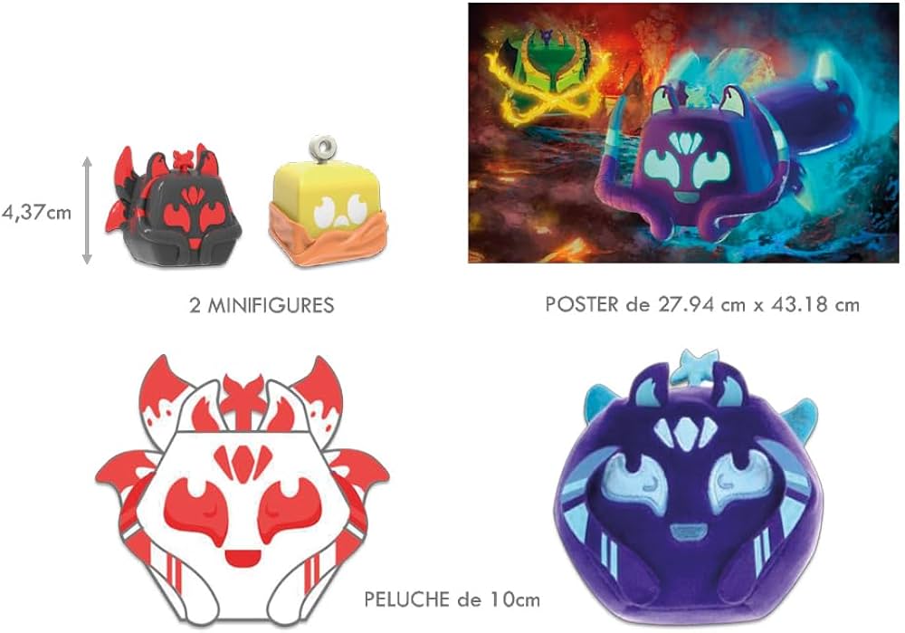 Blox Fruits Kitsune Collector Bundle, Reusable Storage Container