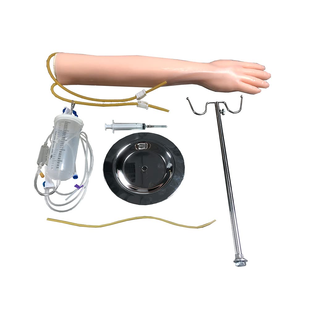 Amazon.co.jp: 静脈注射練習 注射アームモデル 採血練習 静脈注射用