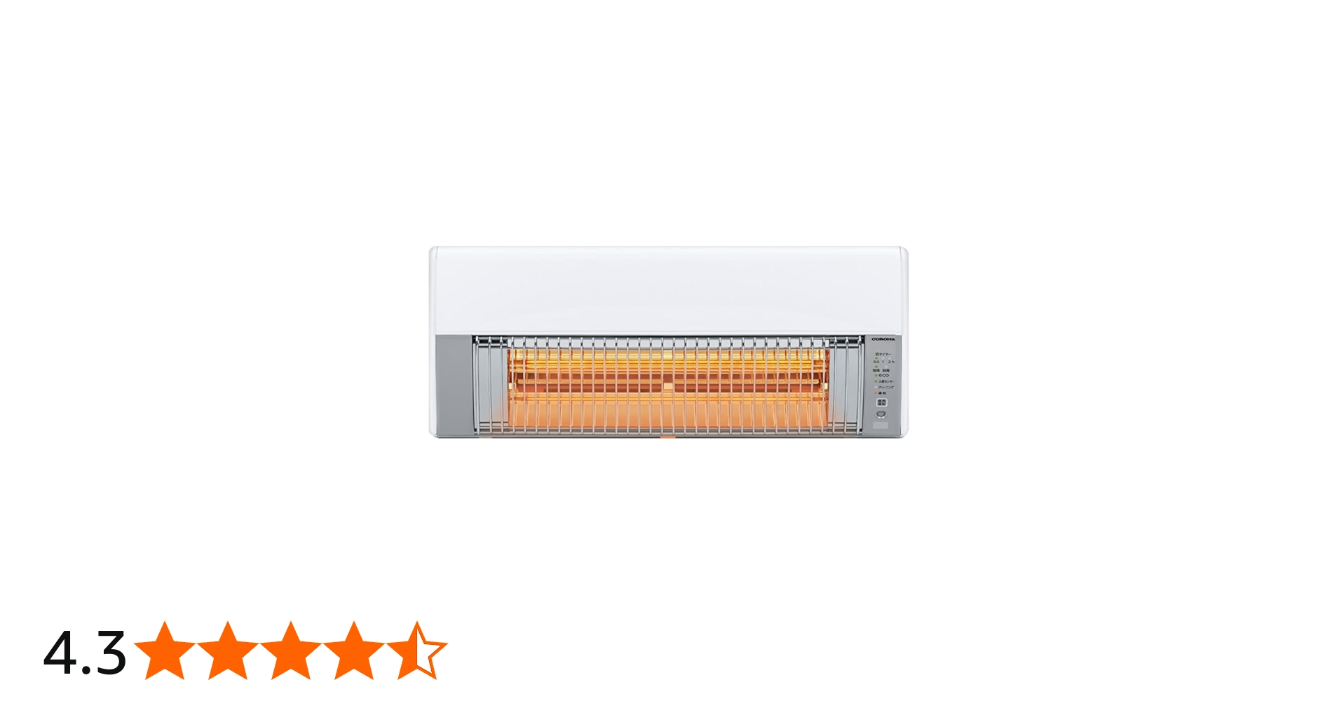 Amazon | コロナ CORONA 壁掛型遠赤外線暖房機 ウォールヒート