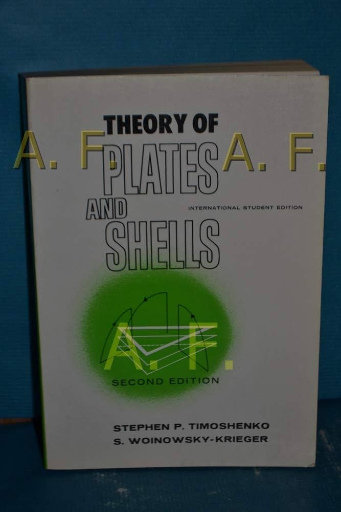 Theory of Plates and Shells.: Amazon.co.uk: Timoshenko, S