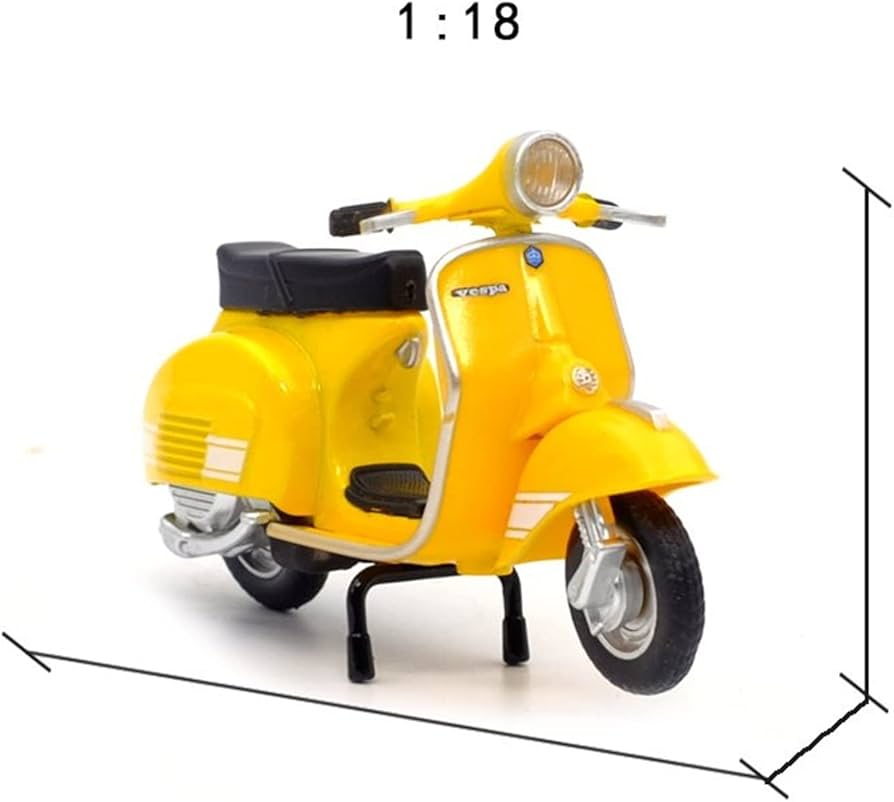 Amazon.co.jp: オートバイモデル 1:18 Vespa 200 1967 ヴィンテージ