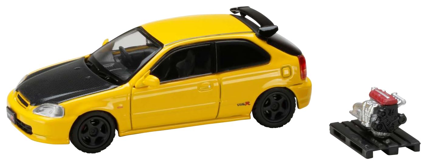 Amazon | HJ64 1/64 ホンダシビック TYPE R (EK9) 1997 カスタム