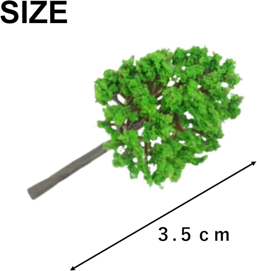 Amazon | heizi ジオラマ 木 60本セット HOゲージ Nゲージ 風景 樹木