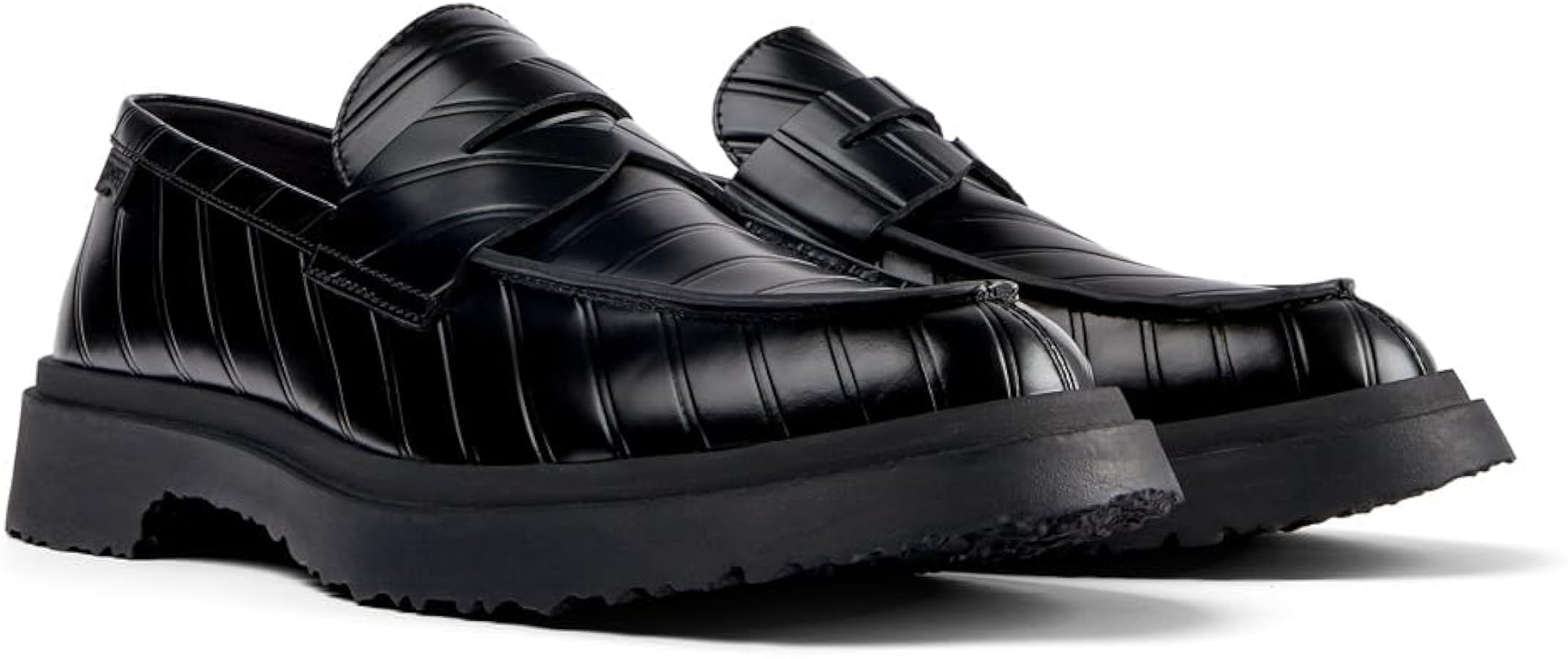 Amazon | [カンペール] ローファー TWINS K100633 メンズ ブラック_T97