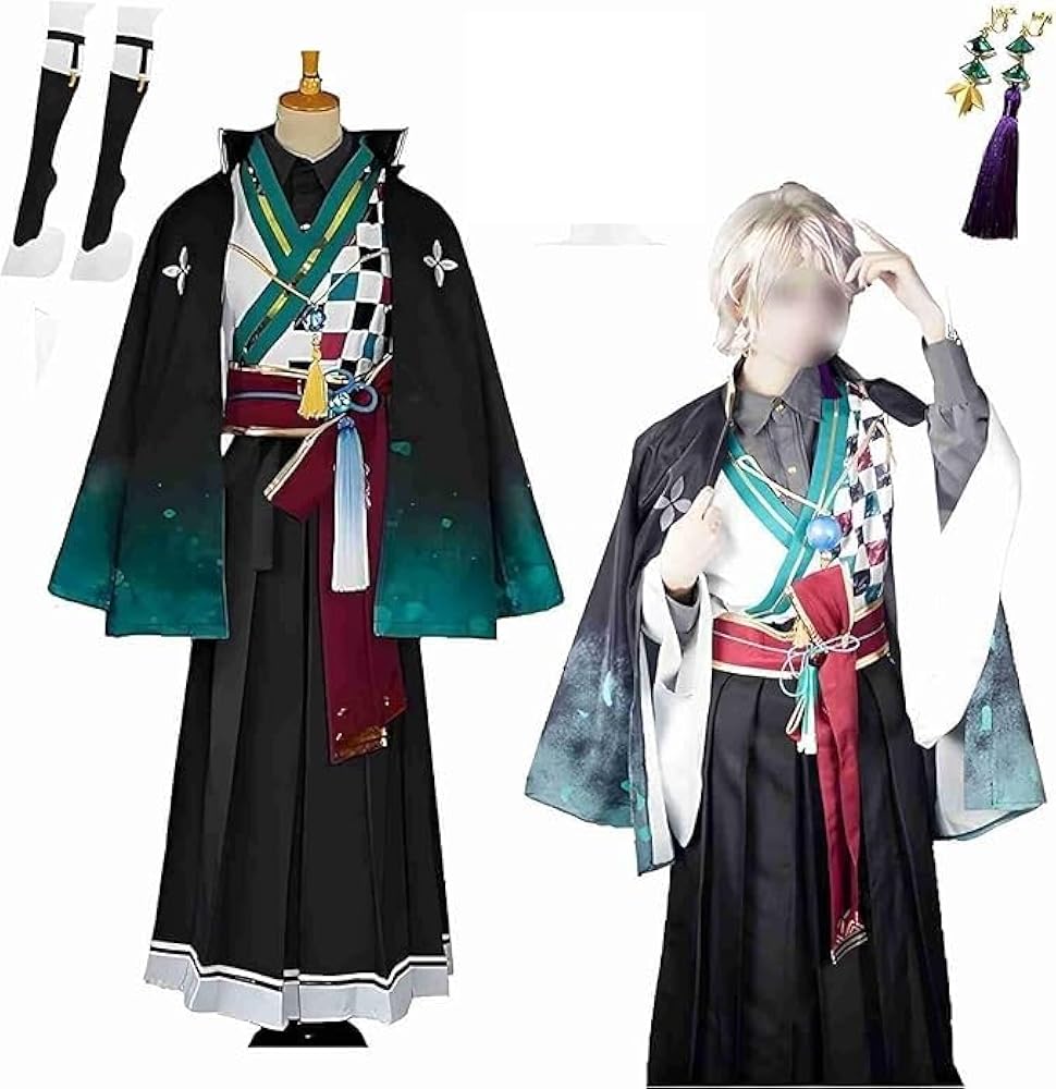Amazon.co.jp: [PWPCOS]甲斐田晴 コスプレ 衣装 和服 浴衣 ROF-MAO衣装