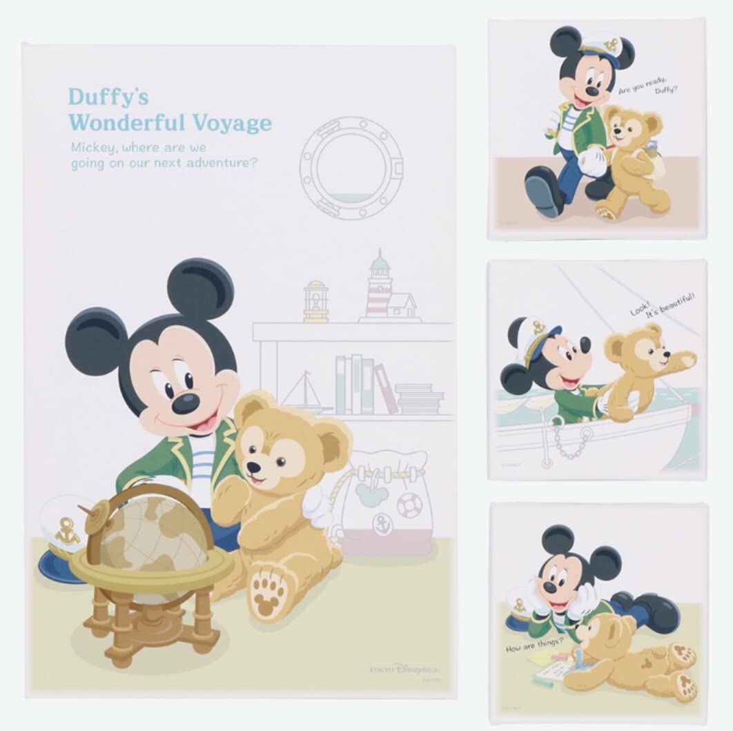 Amazon.co.jp: ミッキー＆ダッフィー アートパネル ダッフィーの