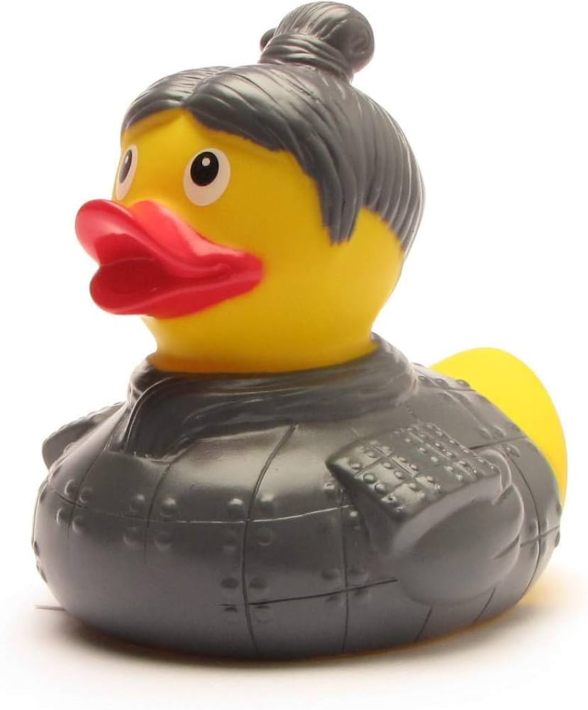 Amazon.co.jp: Rubber Duck Samurai - ゴム製のアヒル … : ファッション