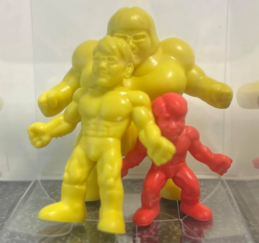 Amazon.co.jp: ラジオショー芸人 ナイツ 土屋監修 消しサカ 6体 : おもちゃ