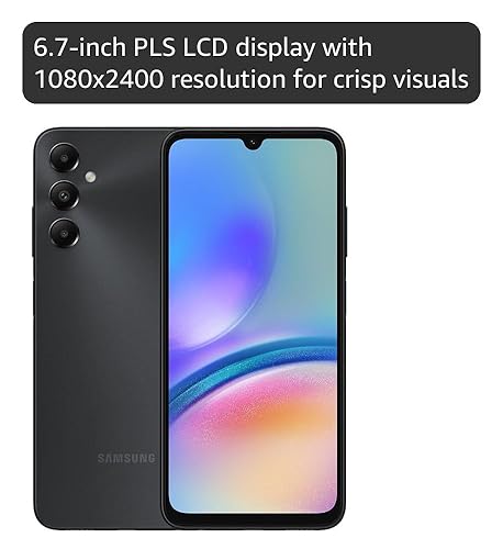 Amazon.com: SAMSUNG Galaxy A05s (128GB, 4GB) 6.7