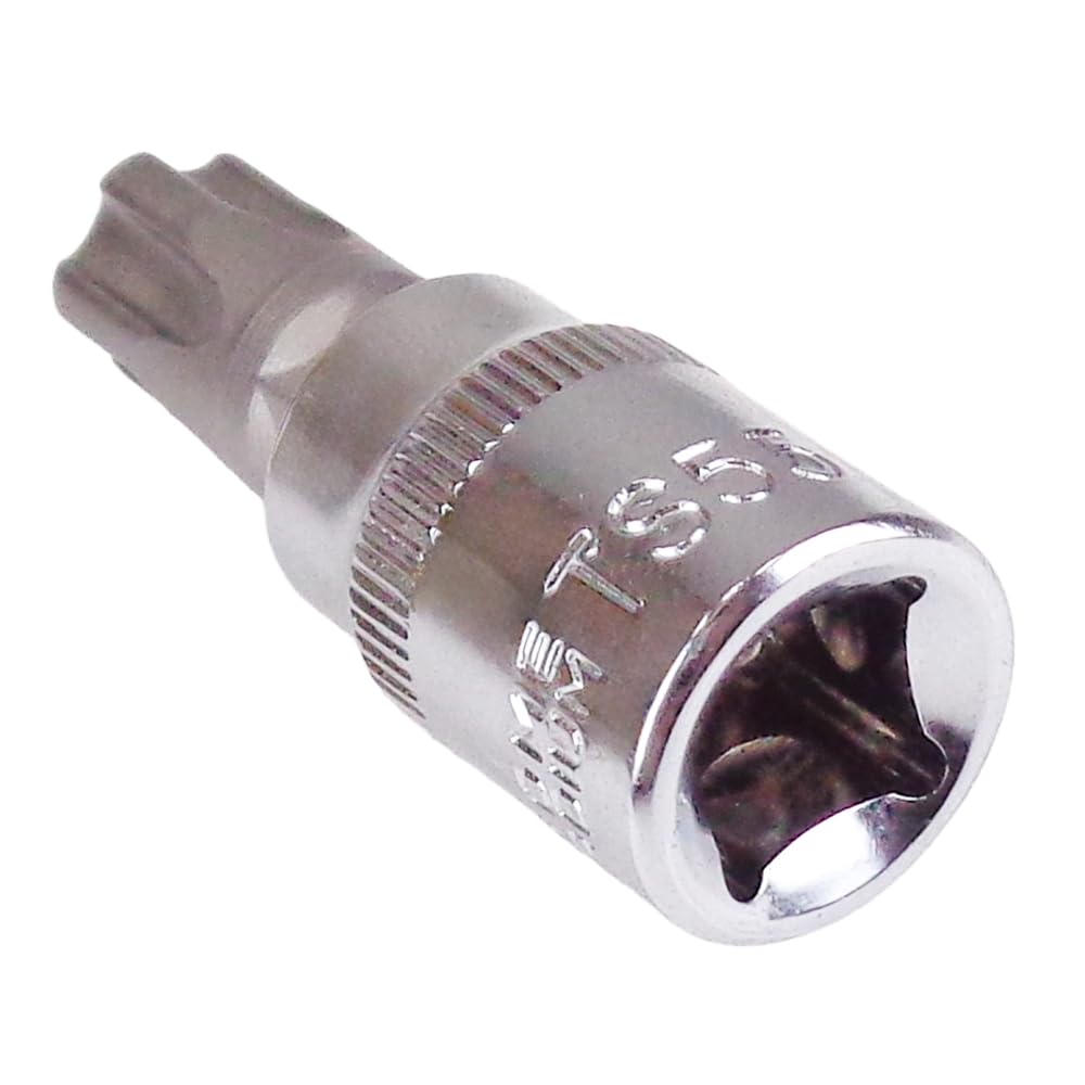 Amazon | いじり止め付きトルクスビットソケットセット 雄トルクス 5角