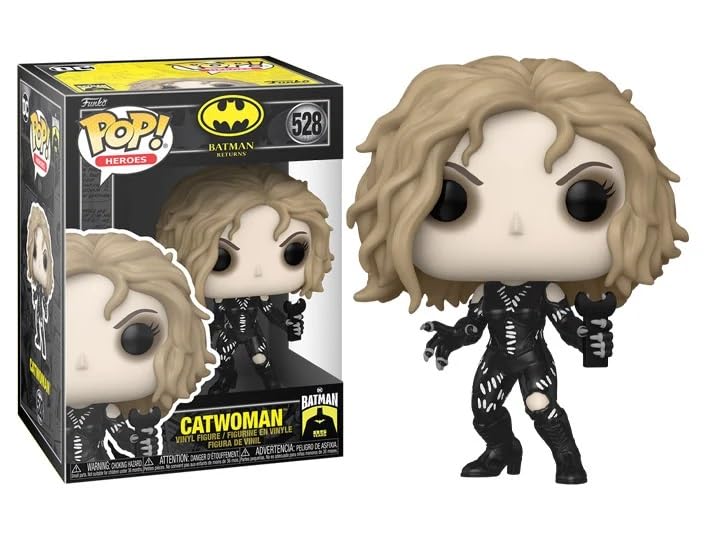 Amazon.com: POP DC Heroes: Batman Returns - Catwoman (Unmasked