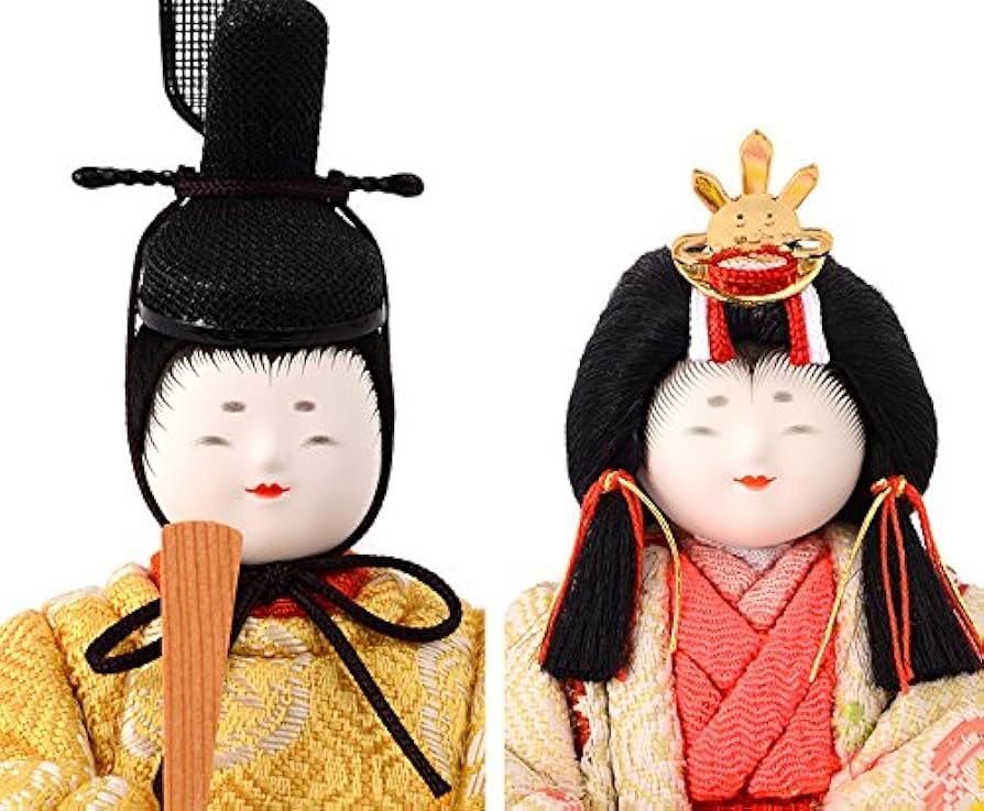 Amazon | 人形屋ホンポ 雛人形 原孝洲 コンパクト ひな人形 木目込人形