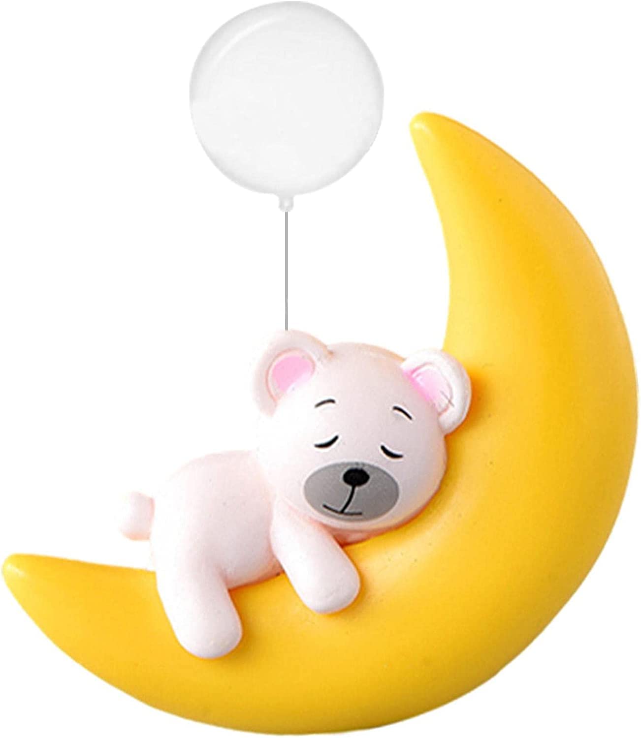 Amazon.co.jp: アクアリウム 水槽 オブジェ 月と熊/ウサギ 装飾