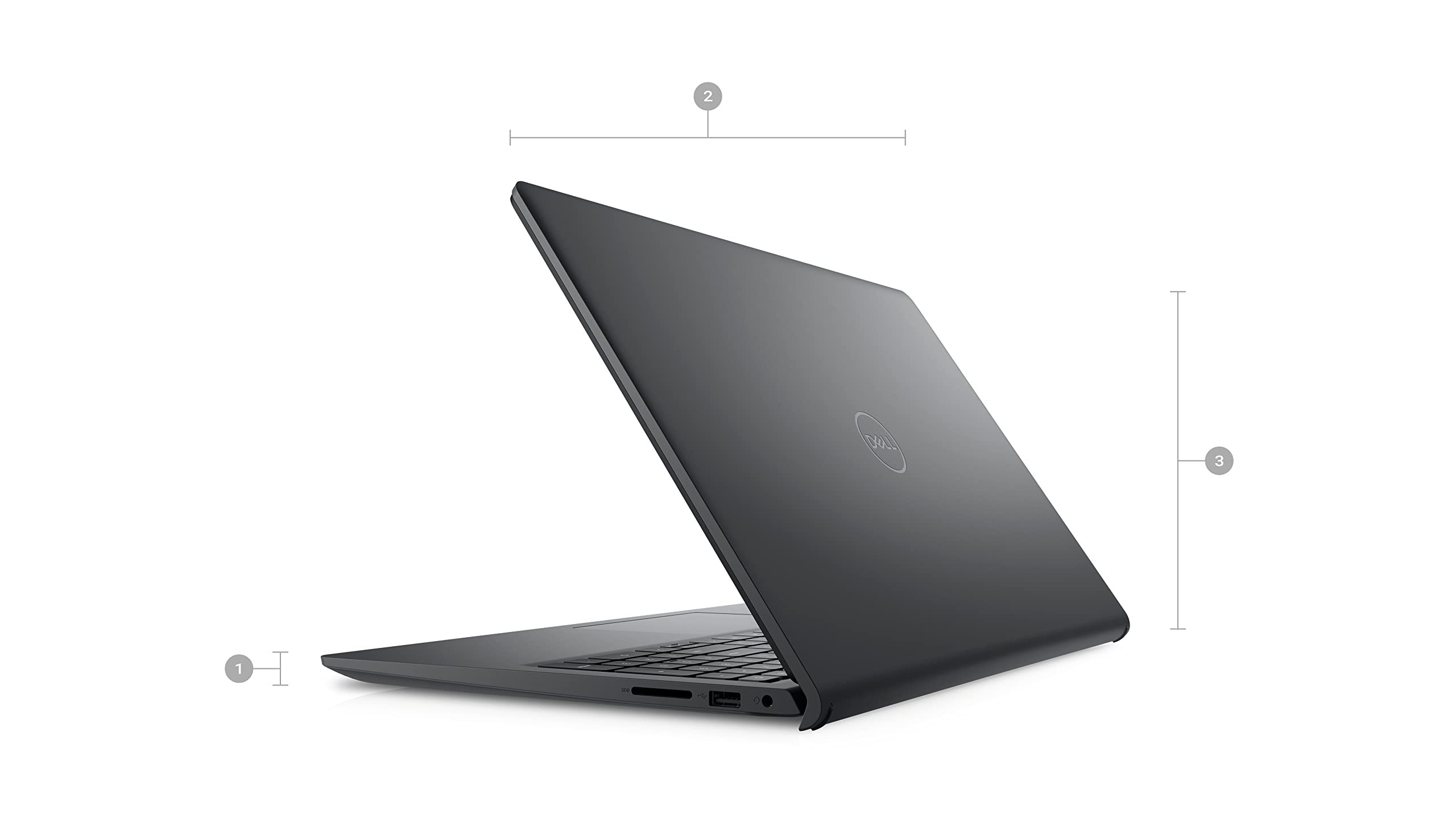 Notebook Dell XPS 15 9510, tela FHD+ 500 Nits de 15,6 polegadas