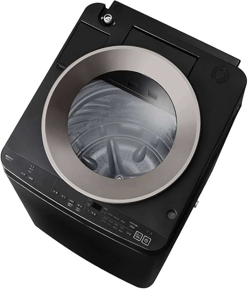 Amazon | アイリスオーヤマ 洗濯機 8.0kg ブラック OSH TNI-80A1-B