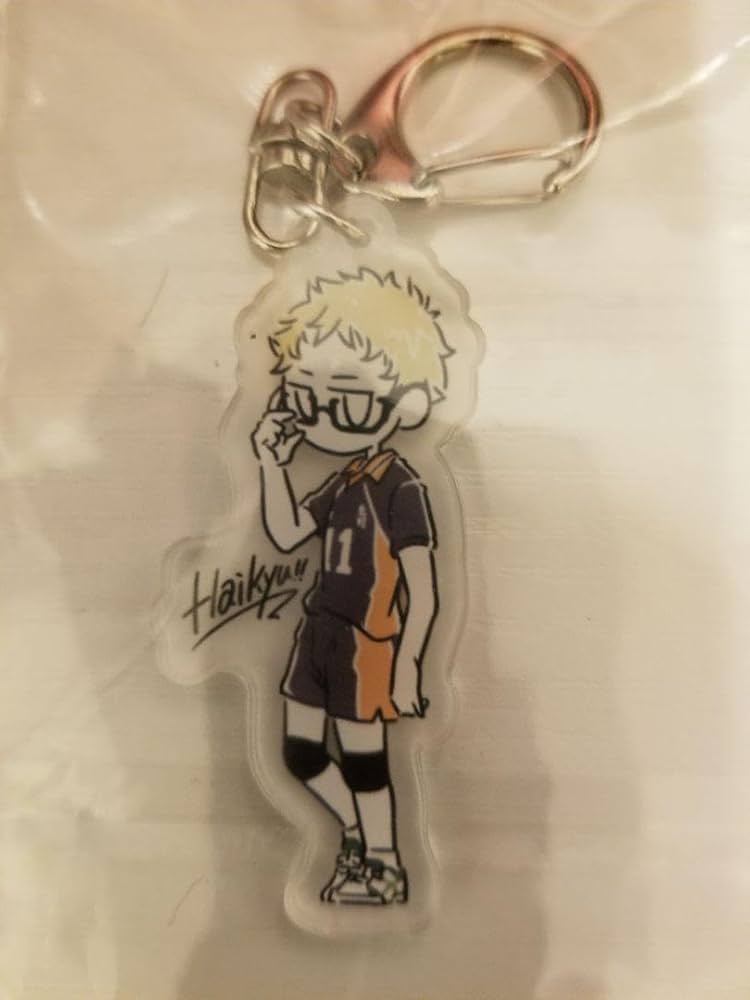 Amazon.co.jp: ハイキュー!!月島蛍キーホルダー : おもちゃ