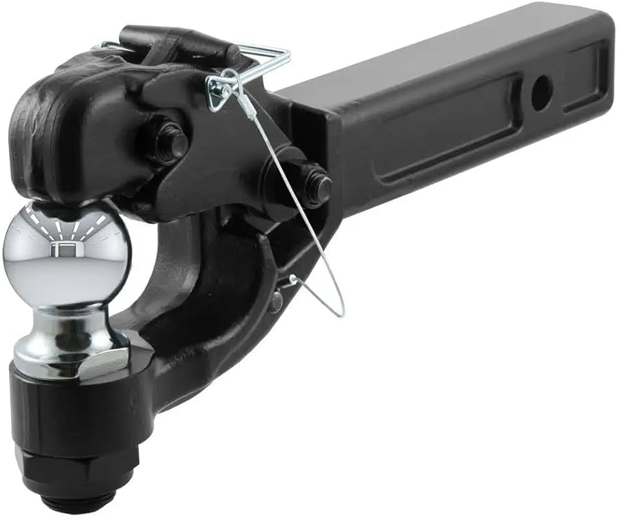 Amazon.co.jp: CURT 正規品 ピントルフック ヒッチボール付 50.8mm/2