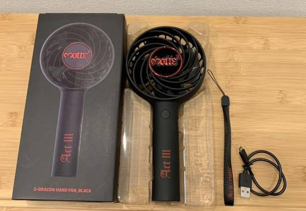 BIGBANG G-DRAGON ハンディファン UNTITLED 207