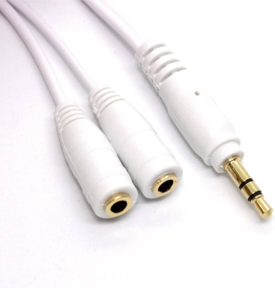 Amazon | ECOTECT イヤホン分岐ケーブル イヤホンジャック 通話可能