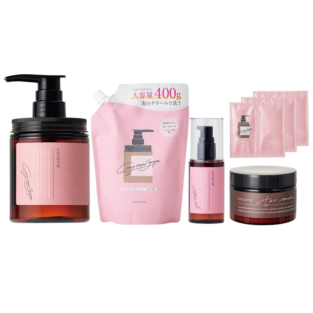 Amazon | cocone 10周年記念ヘアケアセット ［ ココネ クレイクリーム