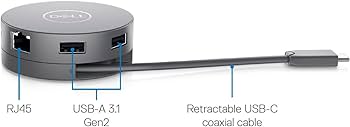 Amazon.com: Dell 7-in-1 USB-C Multiport Adapter - DA310 : Electronics