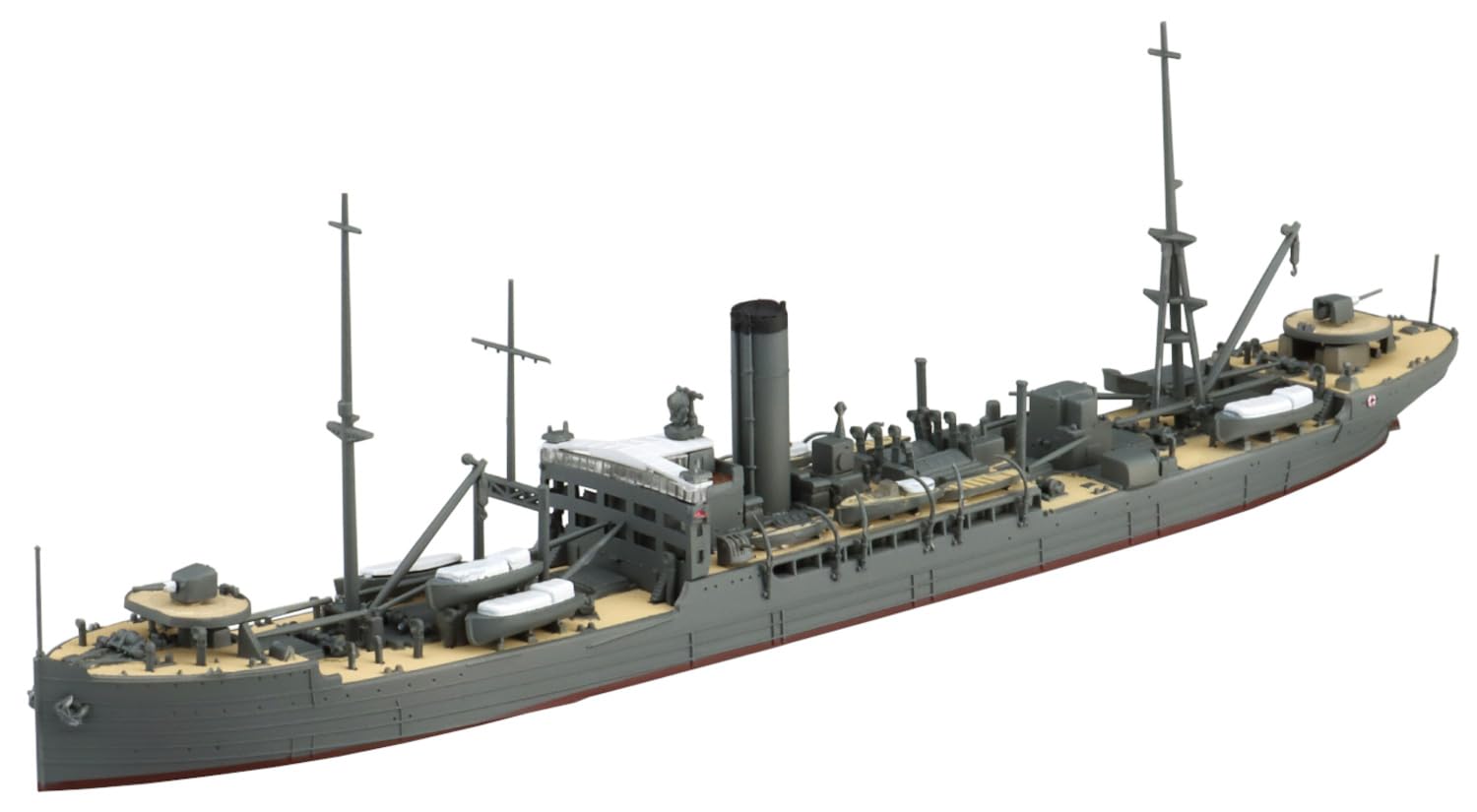 Amazon.com: Aoshima Japanese Navy Supply Ship Mamiya 1:700 Scale