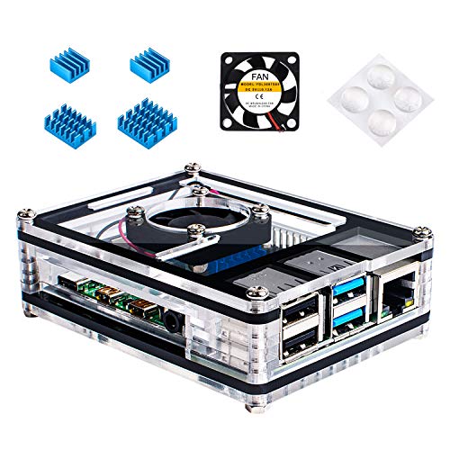 Amazon.co.jp: Miuzei 最新Raspberry Pi 4 ケース ラスベリー パイ 4