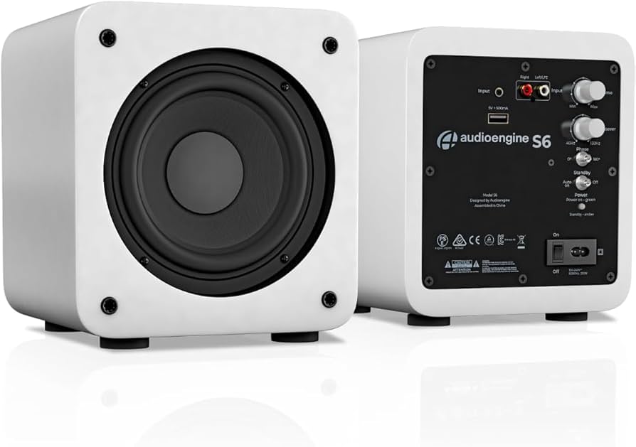 Amazon.com: Audioengine S6 Powered Subwoofer - Mini 6 Inch 210