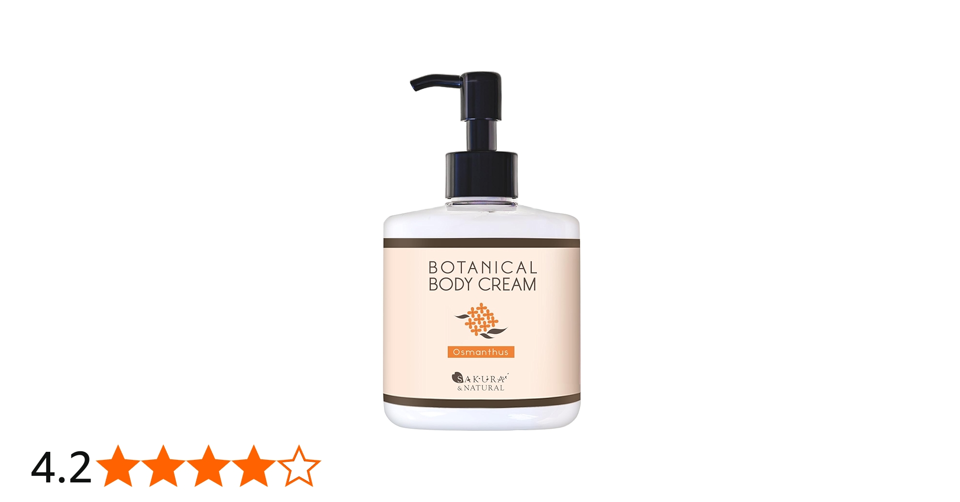 Amazon | SAKURA&NATURAL 金木犀 ボディクリーム 保湿クリーム ハンド