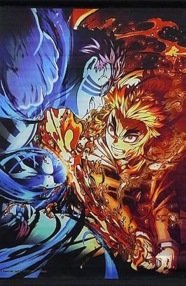 Amazon.co.jp: 鬼 滅 無限列車編 煉獄杏寿郎 猗窩座 劇場版 限定 A2