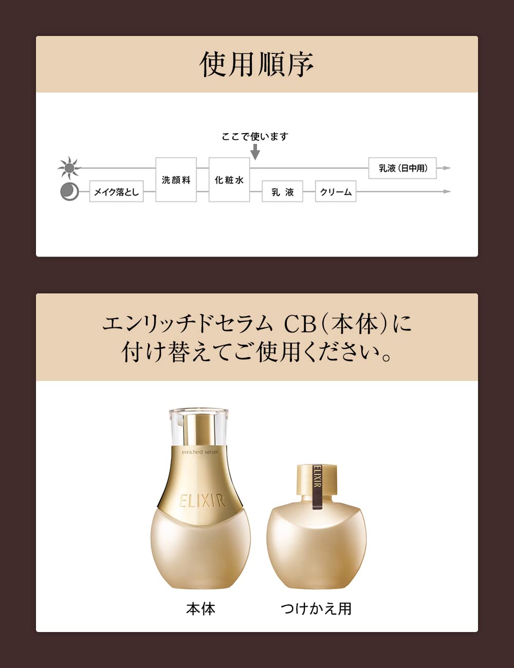Amazon.co.jp: ELIXIR エリクシール エンリッチドセラム CB 35mL
