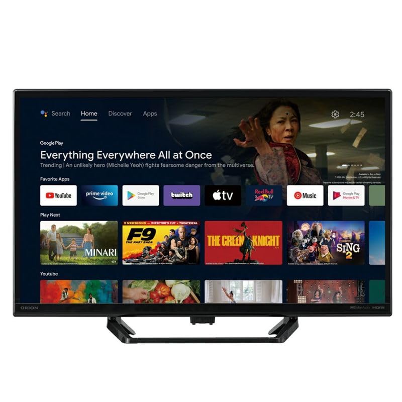 オリオン 24型 スマートディスプレイ SLHD241年式2022年製 オリオン