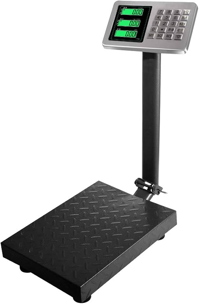 Amazon | デジタル台はかり100kg 電子スケール 台はかり デジタル計量